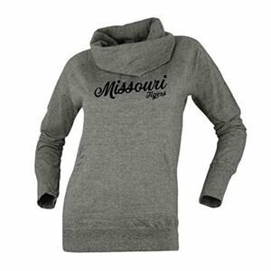 New Bruzer NCAA Missouri Tigers Womans Sz XS Sweater Cozy Cowl XS Pullover NWT